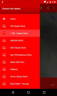 Rock And Metal Forever Radio Free android App screenshot 0