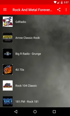 Rock And Metal Forever Radio Free android App screenshot 2