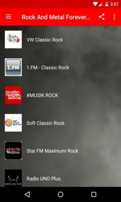 Rock And Metal Forever Radio Free android App screenshot 3